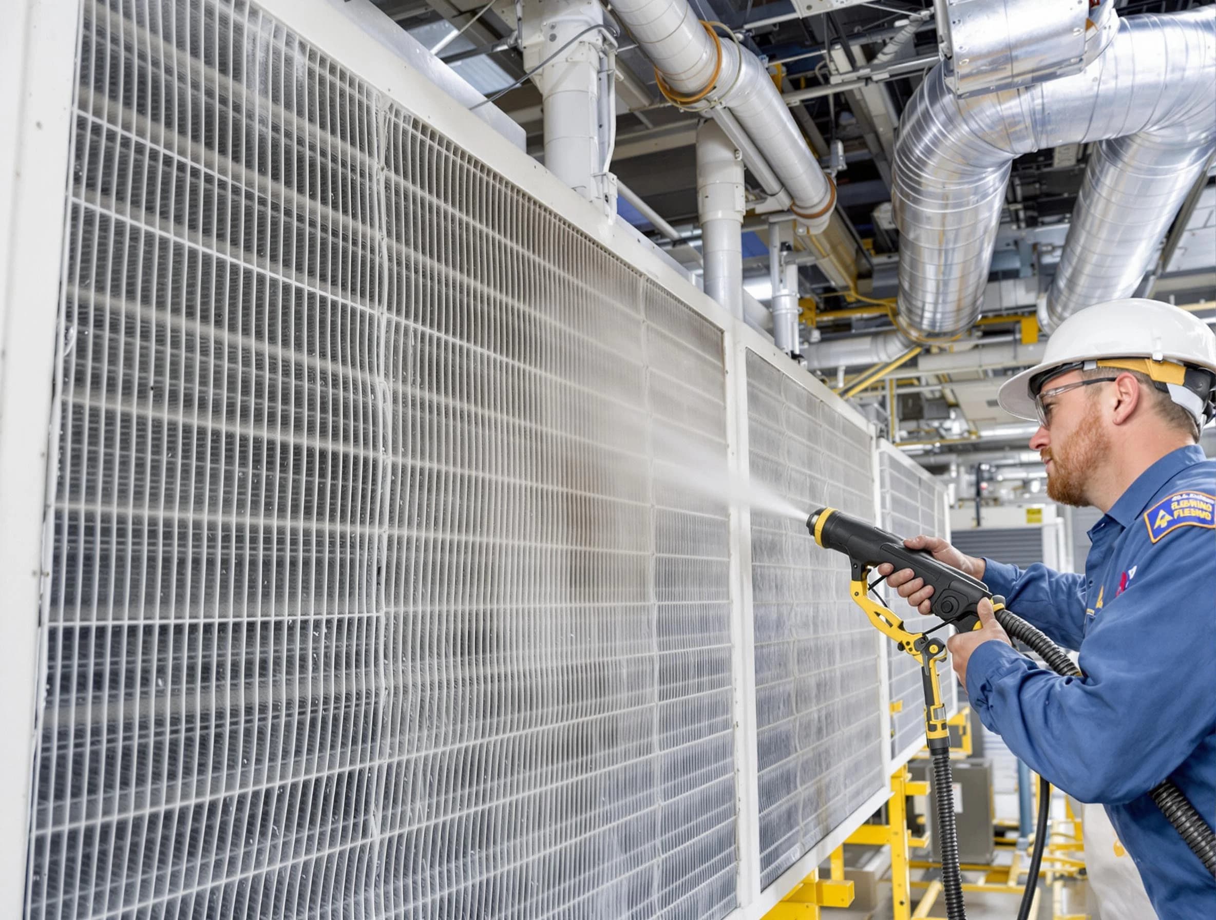 Professional commercial coil cleaning by Lake Land'Or Air Duct Cleaning in Lake Land'Or