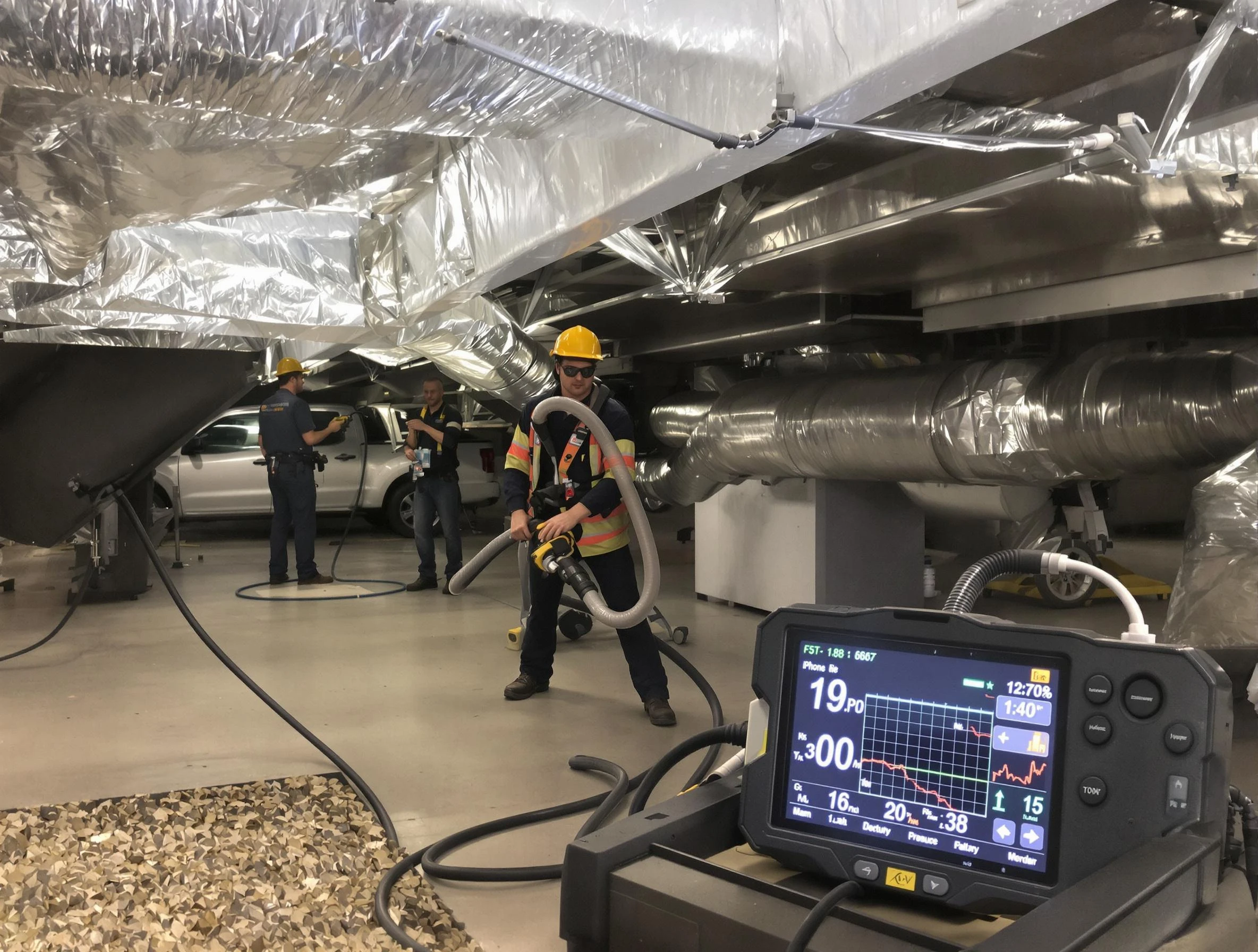 Professional negative pressure duct cleaning by Lake Land'Or Air Duct Cleaning in Lake Land'Or